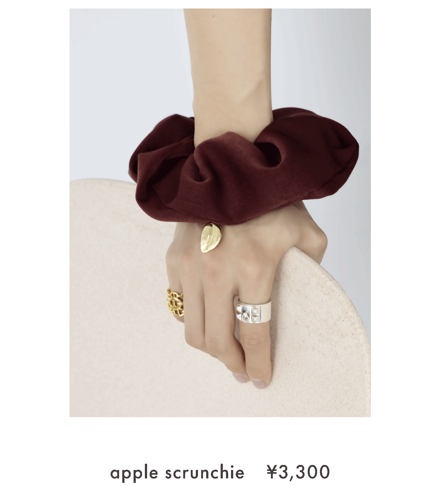 apple scrunchie