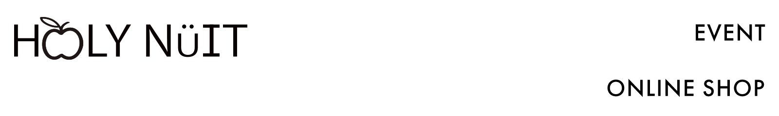 HOLY NUÏT Header
